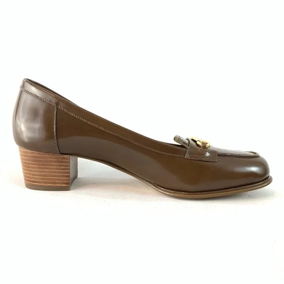 Michael Kors patent leather round toe loafers 7 M - Picture 9 of 15